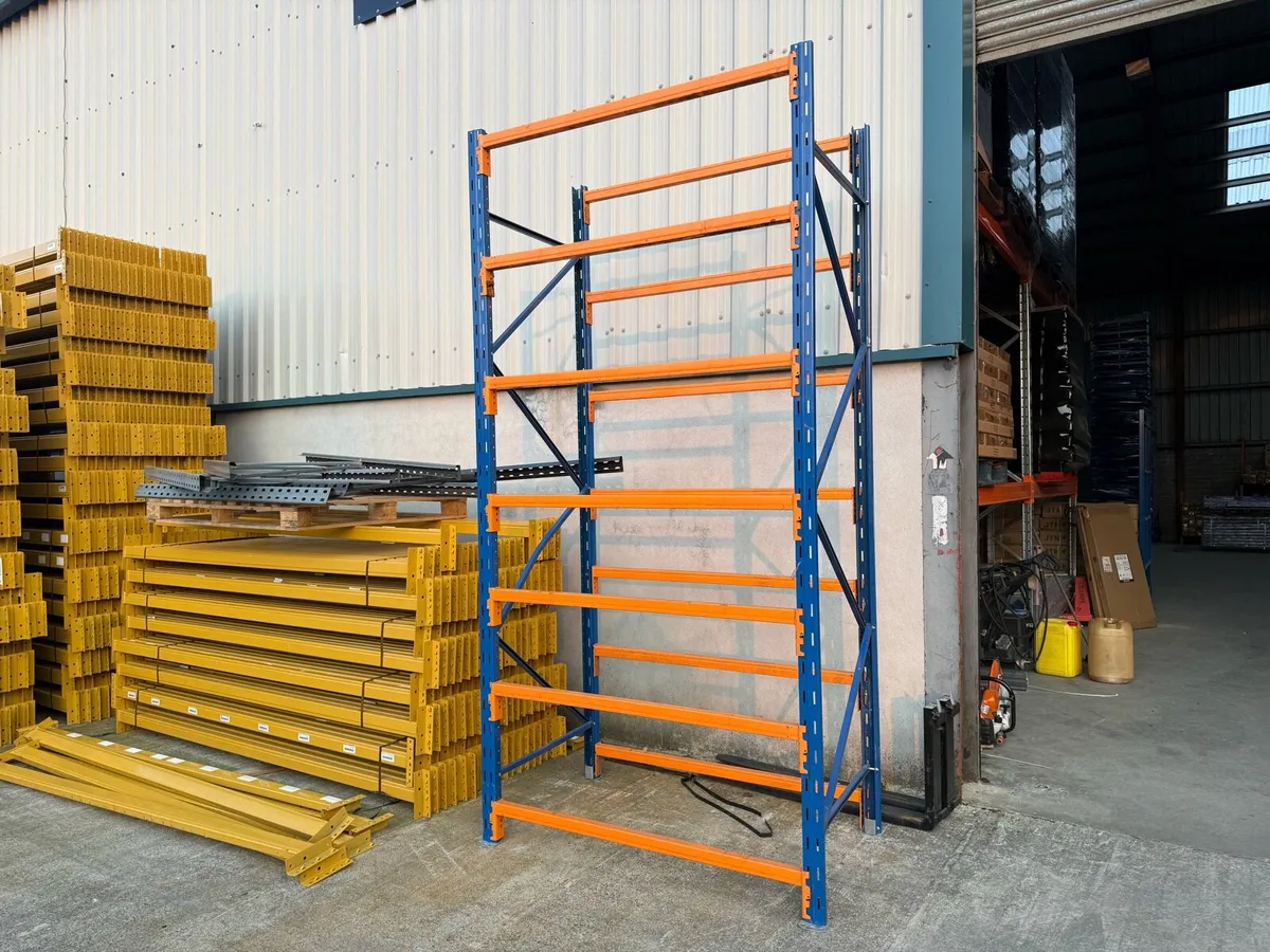 1 Bay Pallet Racking With 7 Levels - Image 1