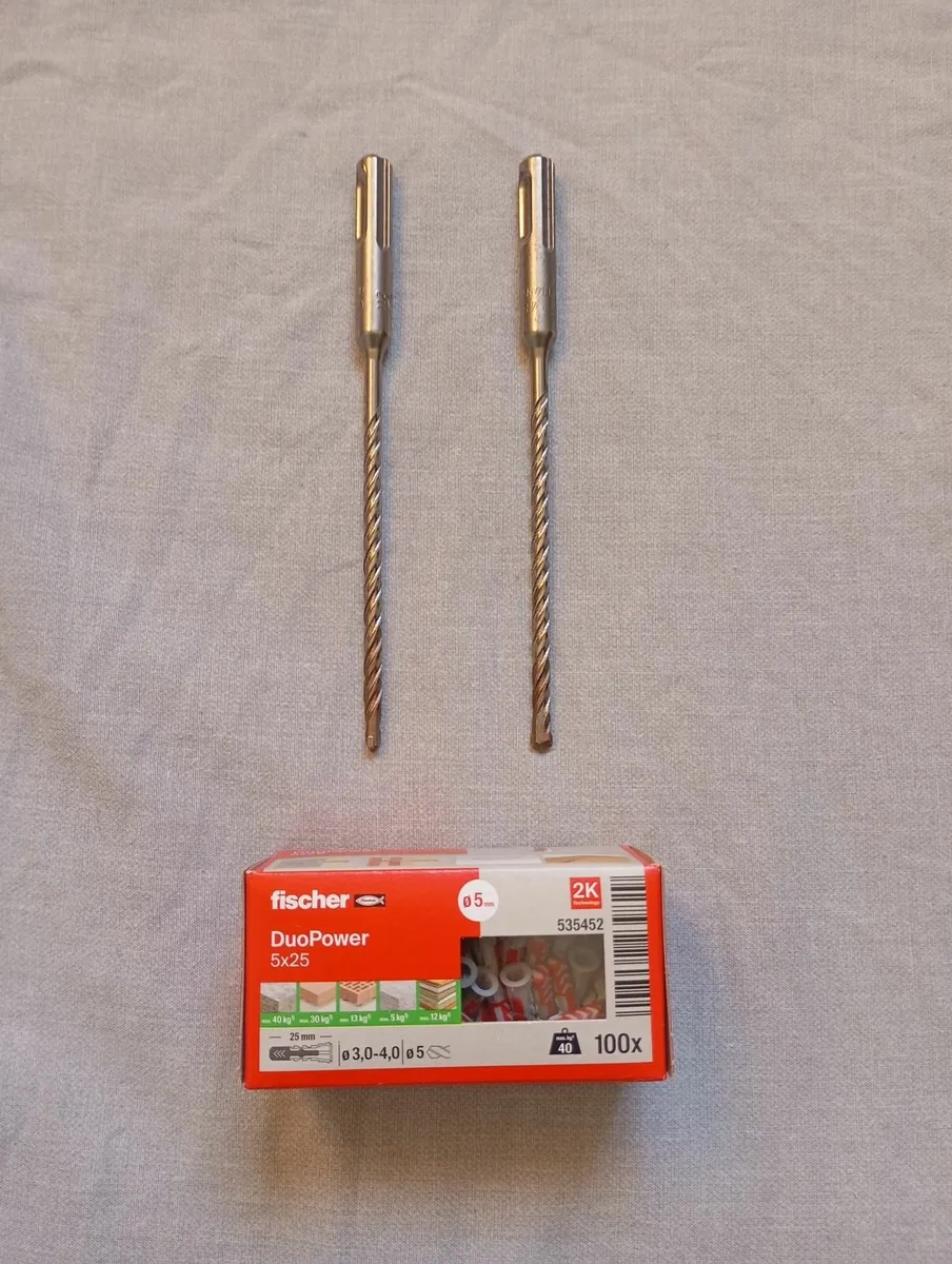 160mm x 5mm SDS Bits and Plugs - Image 1