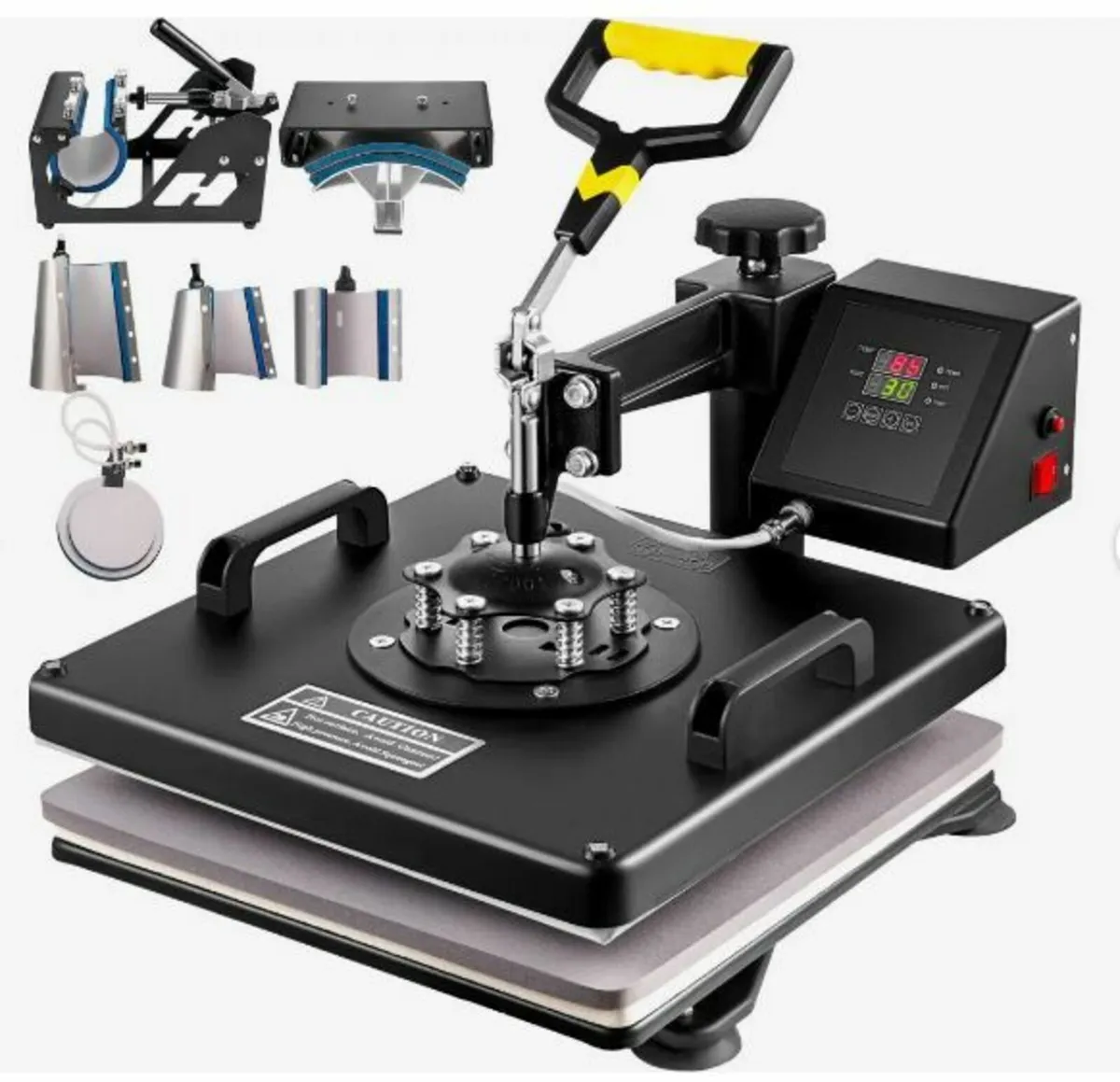 Heat Press 8 in 1 Heat Press Machine 38x38cm - Image 1