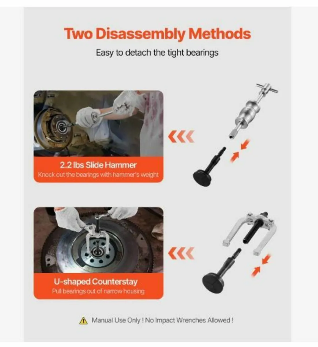 Blind Hole Bearing Puller Set - Image 2