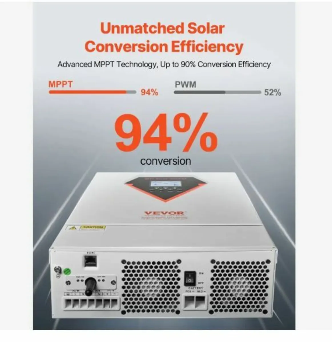 Hybrid Solar Inverter, 6000W - Image 4