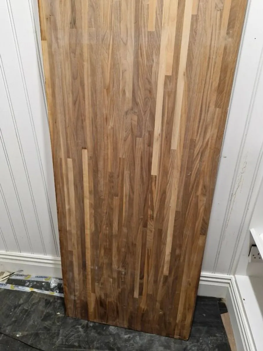 Solid Wood Walnut Counter Top - Image 1