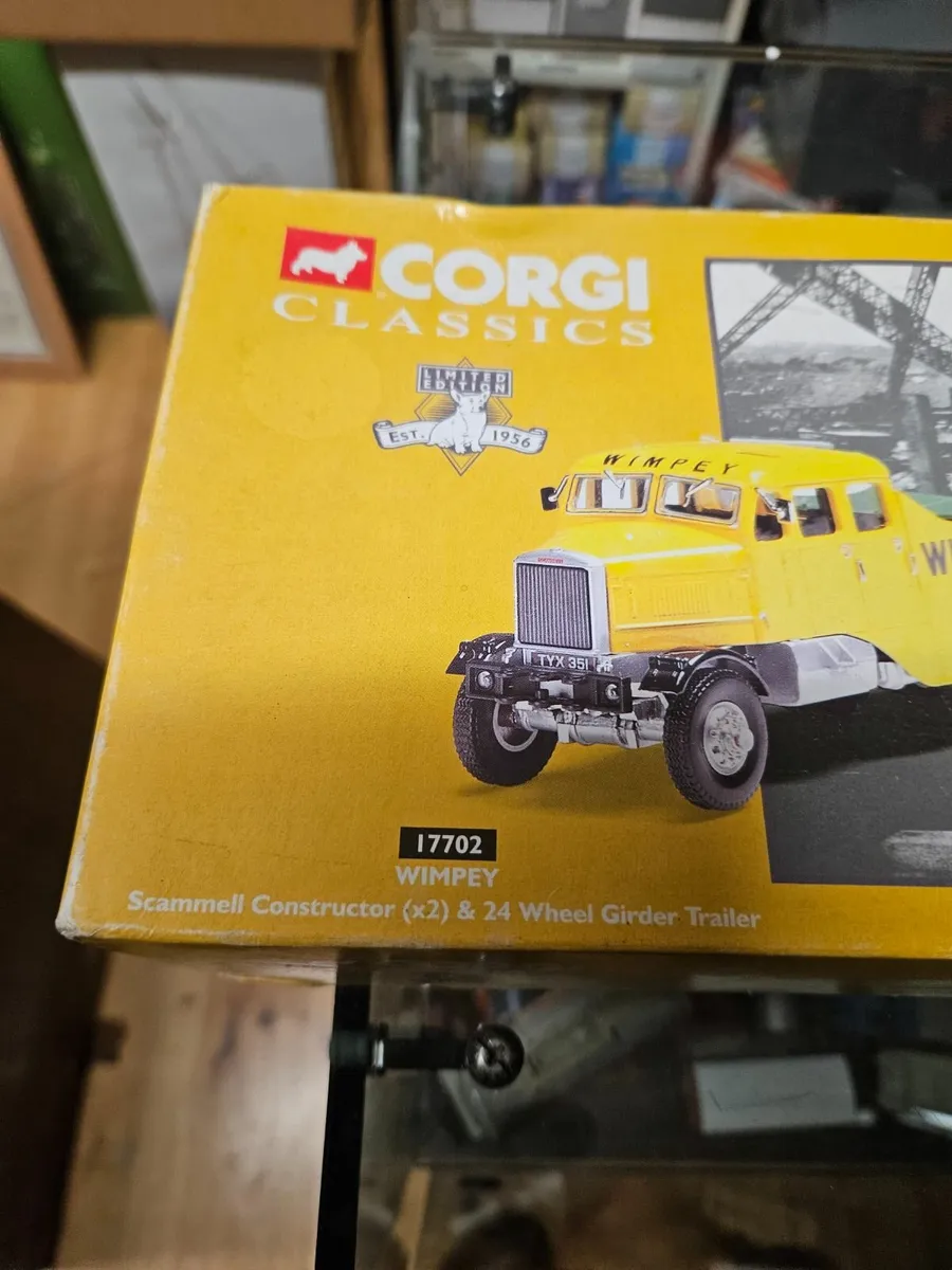 Corgi Scammel Tractor Units and Trailer Wimpey - Image 1