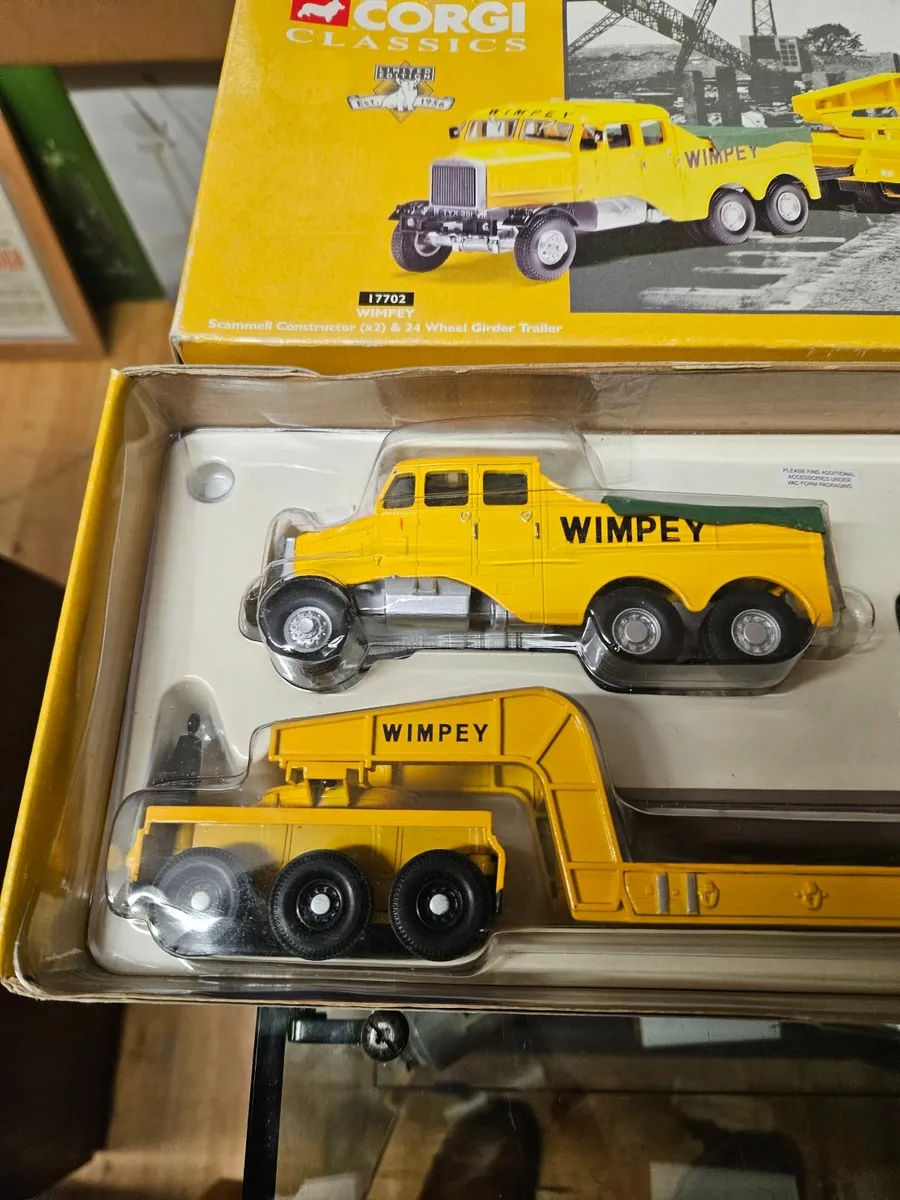 Corgi Scammel Tractor Units and Trailer Wimpey - Image 2