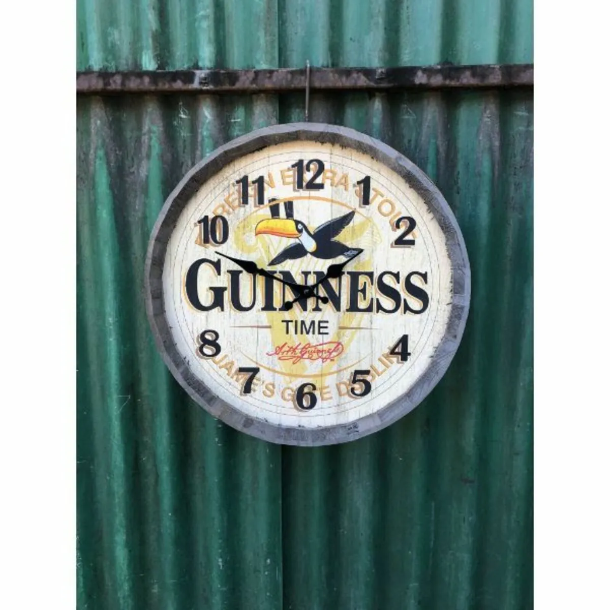 Barrel Lid – Clock – Guinness – H75