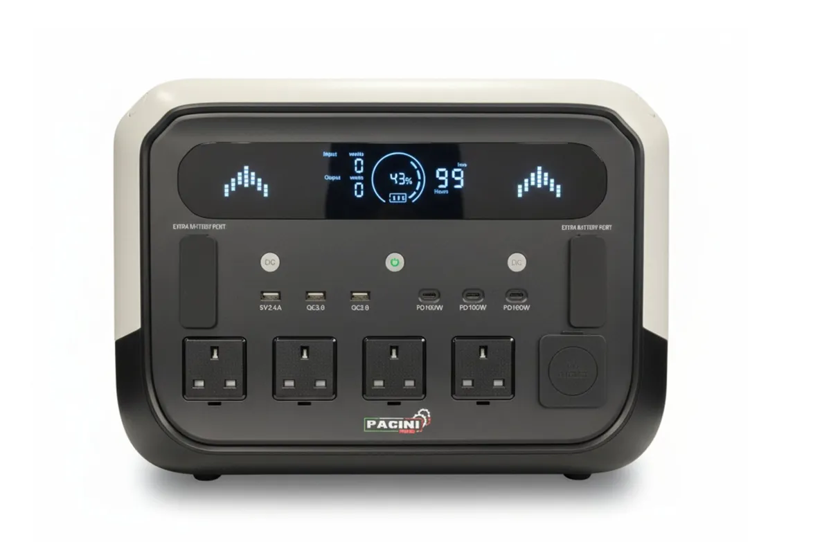 Pacini Portable Power Station 2400W - Image 1