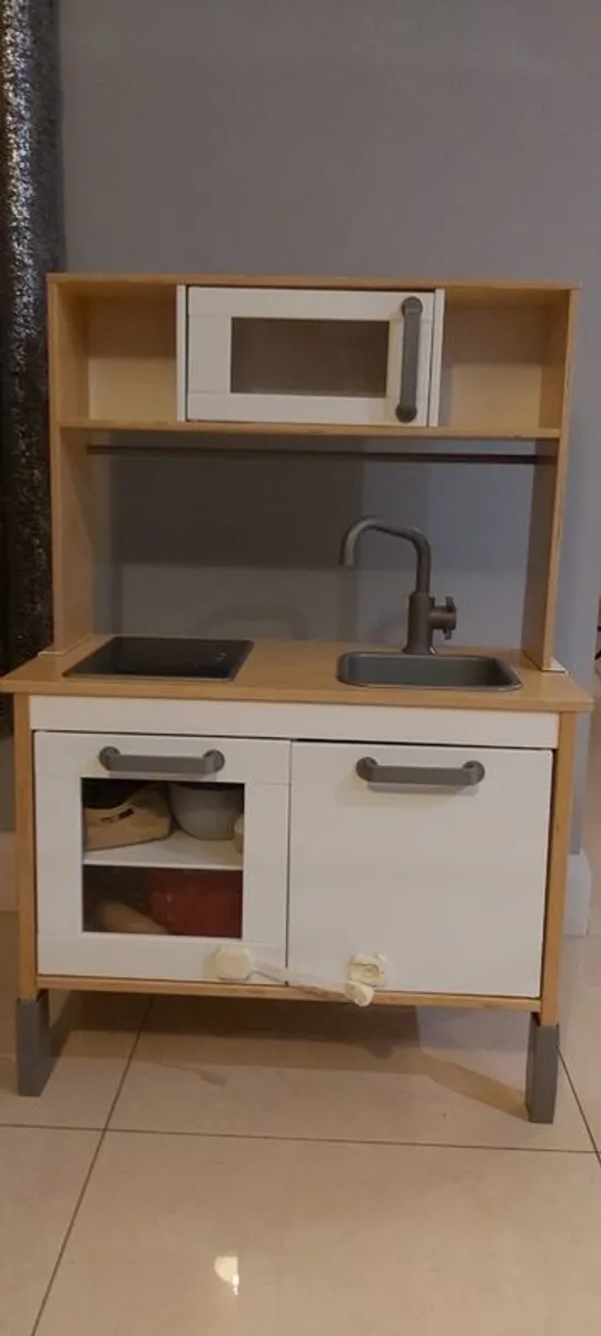 Wooden IKEA Play Kitchen - Image 1