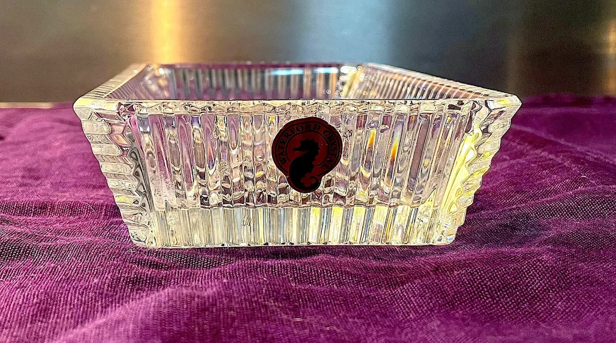 2 Waterford Crystal accessories - Image 1