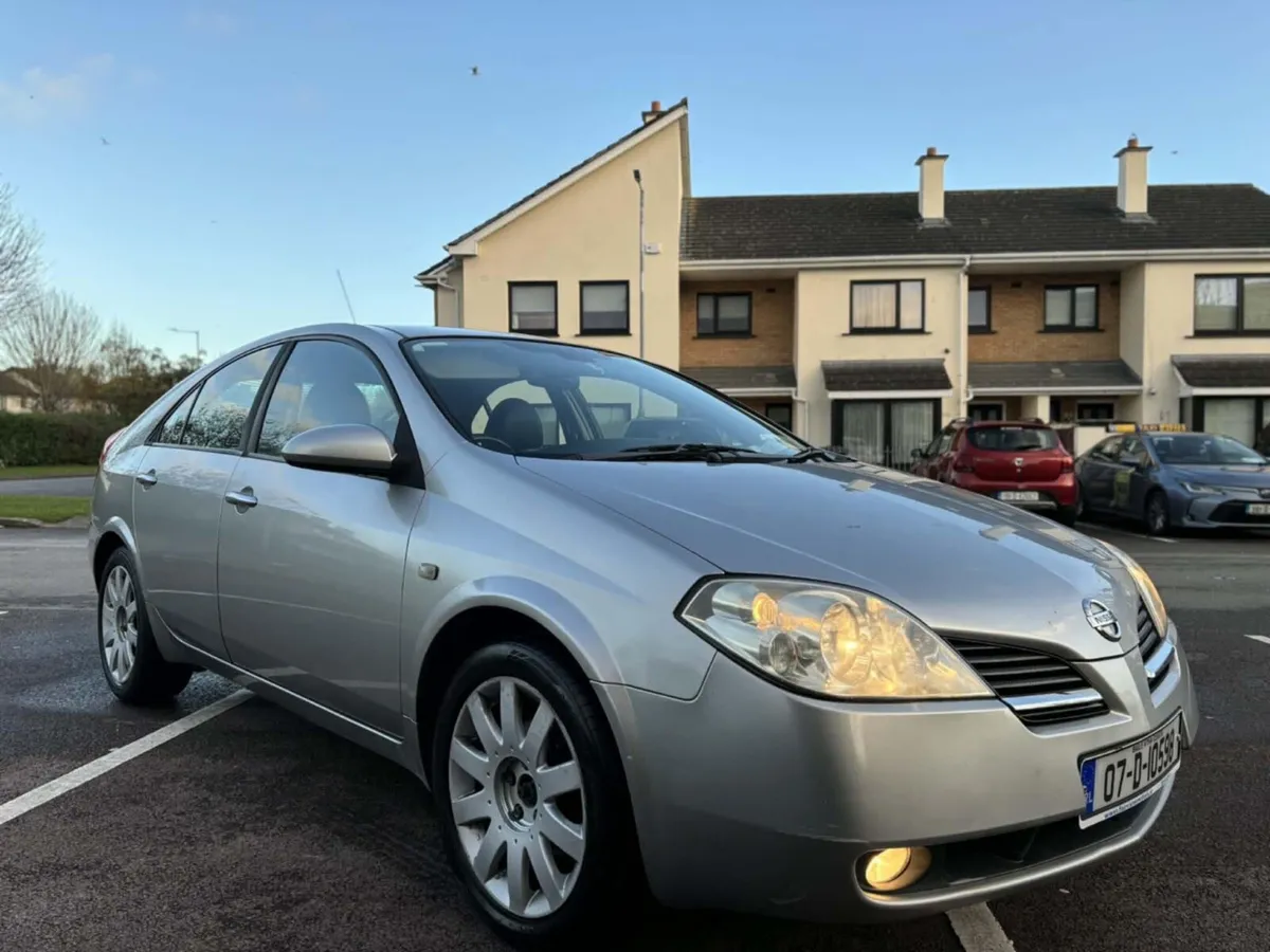 07 Nissan primera 1.8lt auto NCT and taxed - Image 1