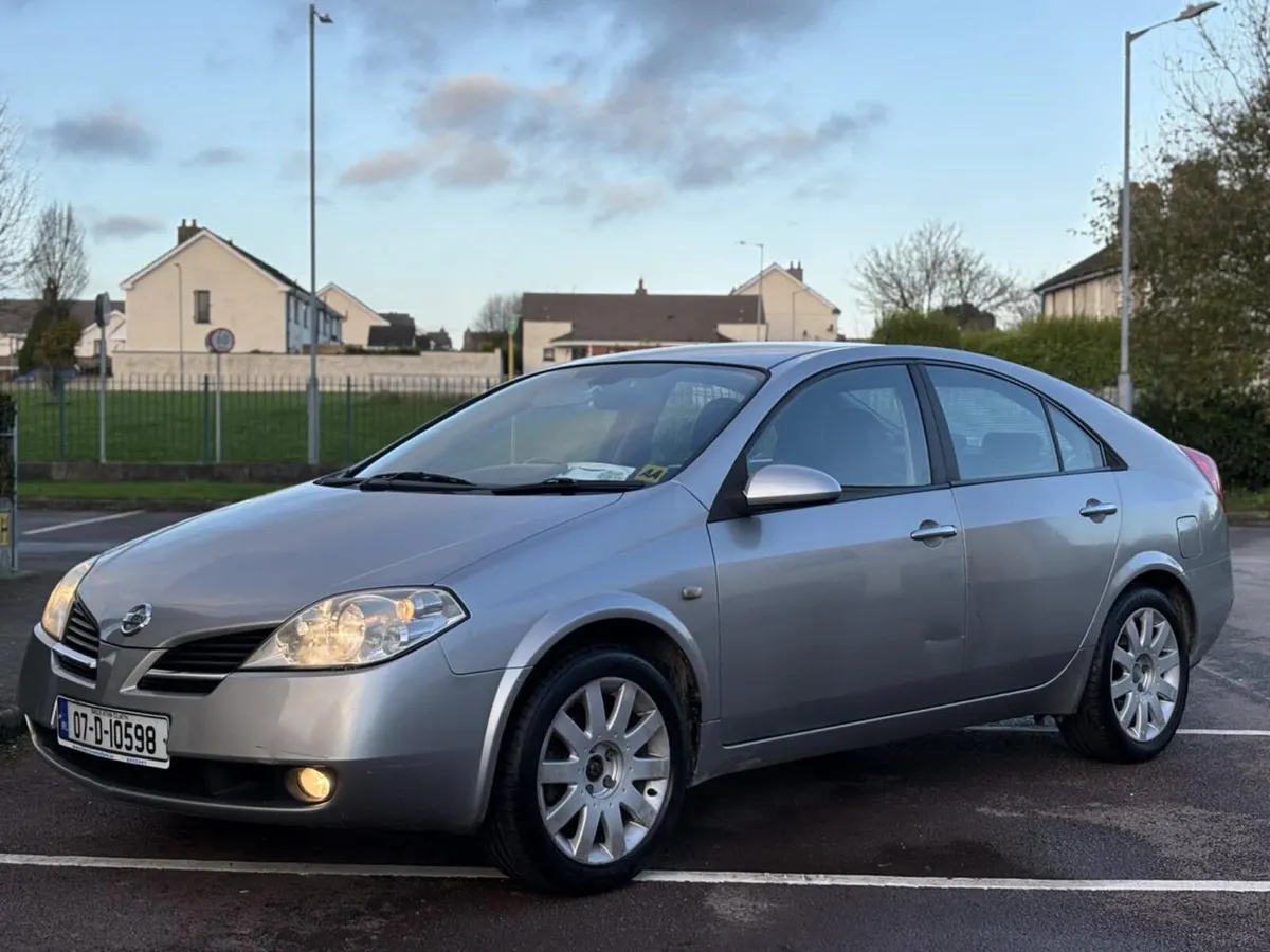07 Nissan primera 1.8lt auto NCT and taxed - Image 3