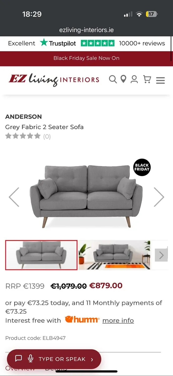 2 seater Anderson NEW 900 Eur - Image 2