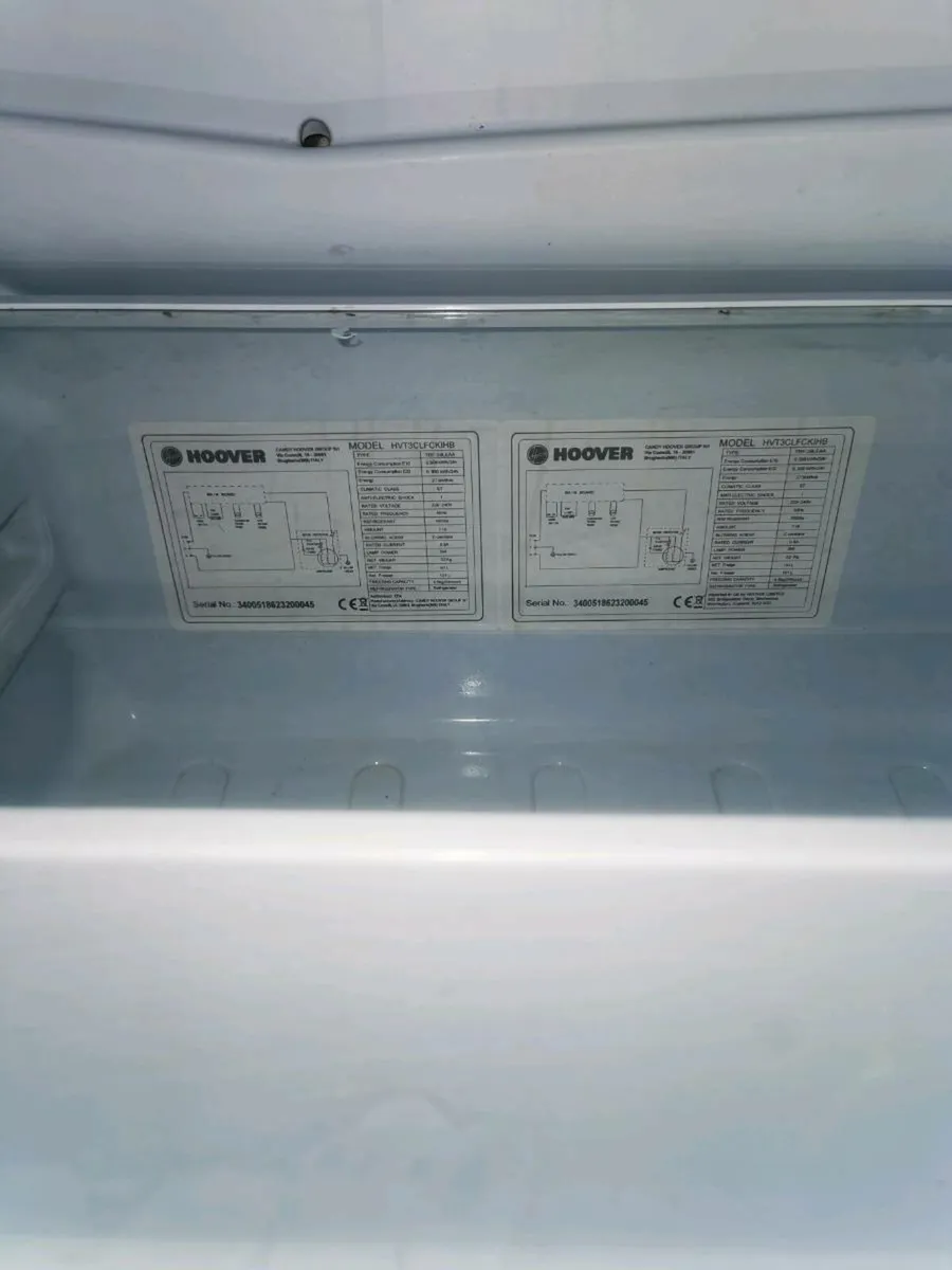 Black fridge freezer - Image 3