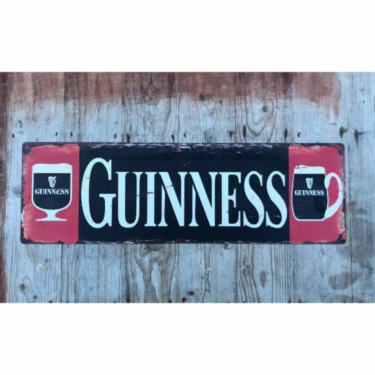 Guinness – Long Narrow – Black Red – HS172