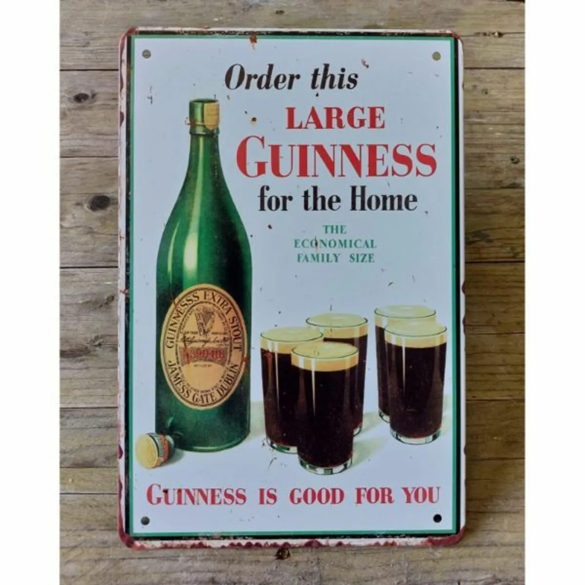 Guinness – Metal – Large for Home – HS379