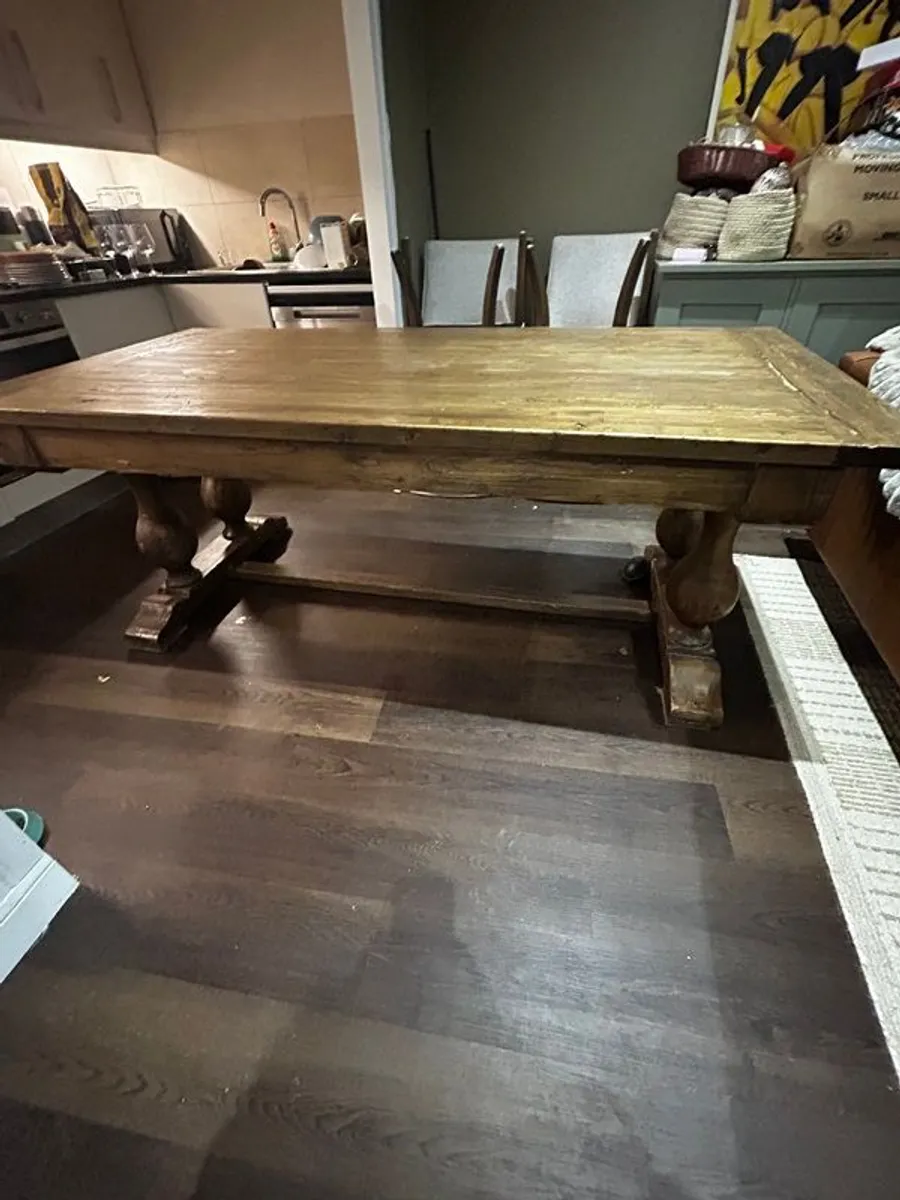 Oak Designer dining Table (quick sale) - Image 2