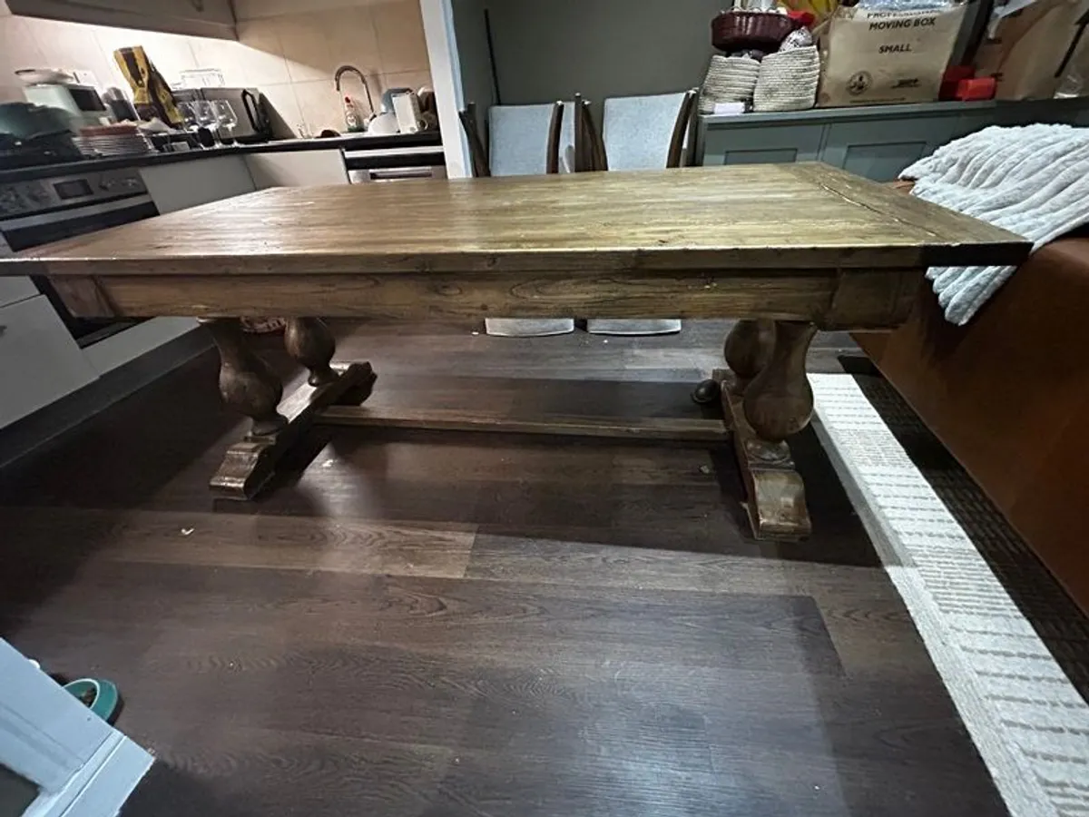 Oak Designer dining Table (quick sale) - Image 3