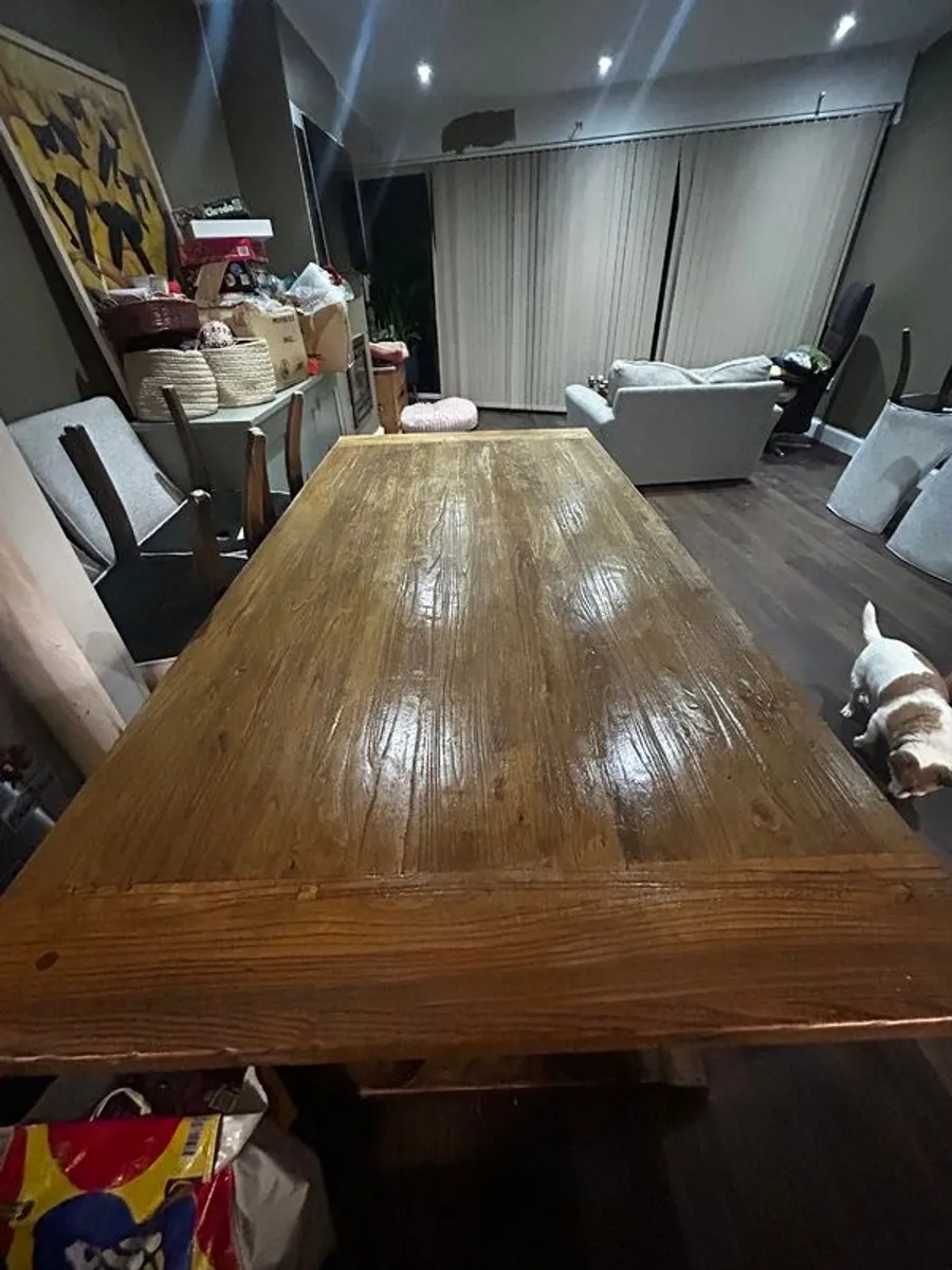 Oak Designer dining Table (quick sale) - Image 4