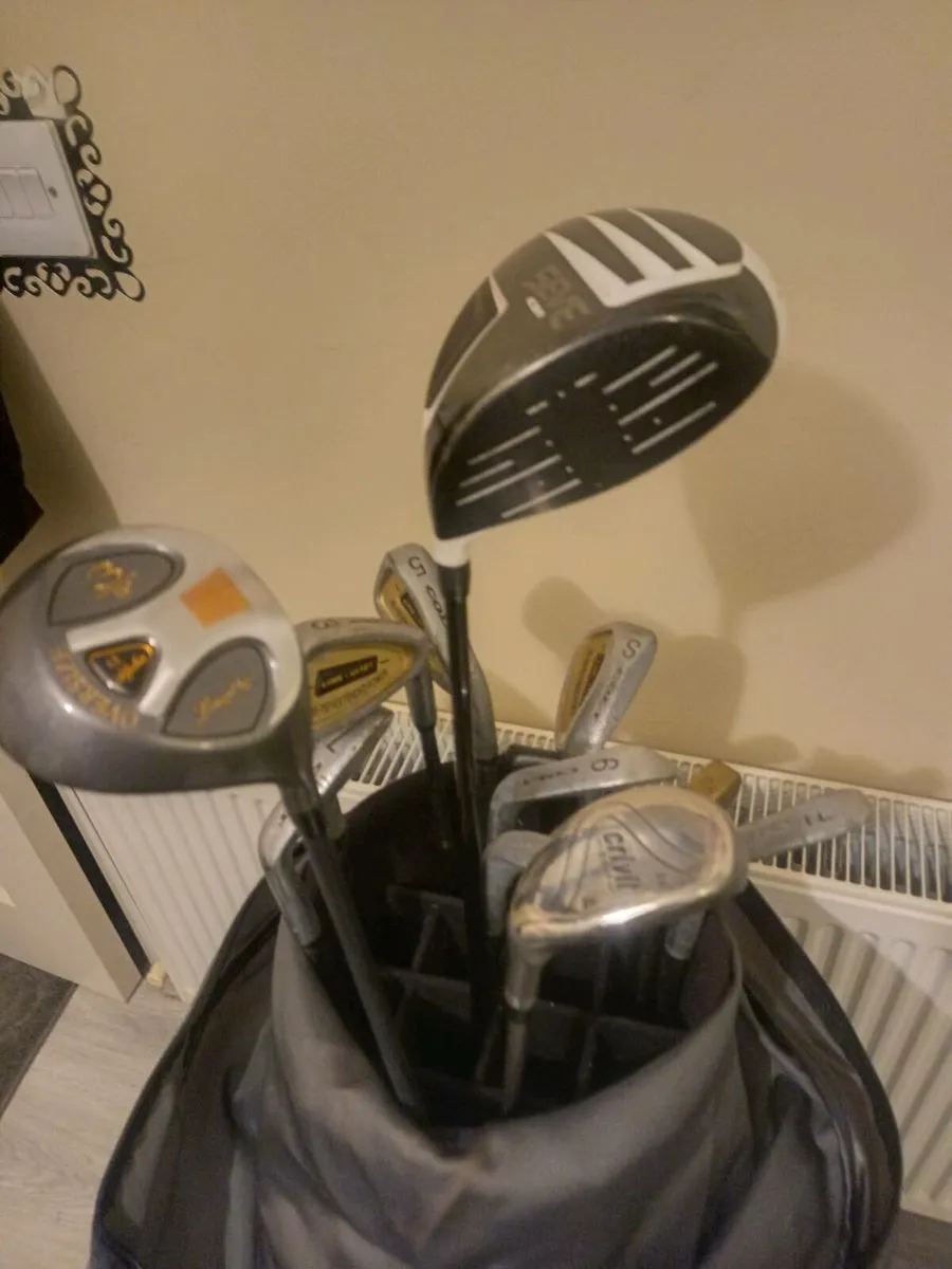 Golf clubs and bag. Right handed clubs - Image 2