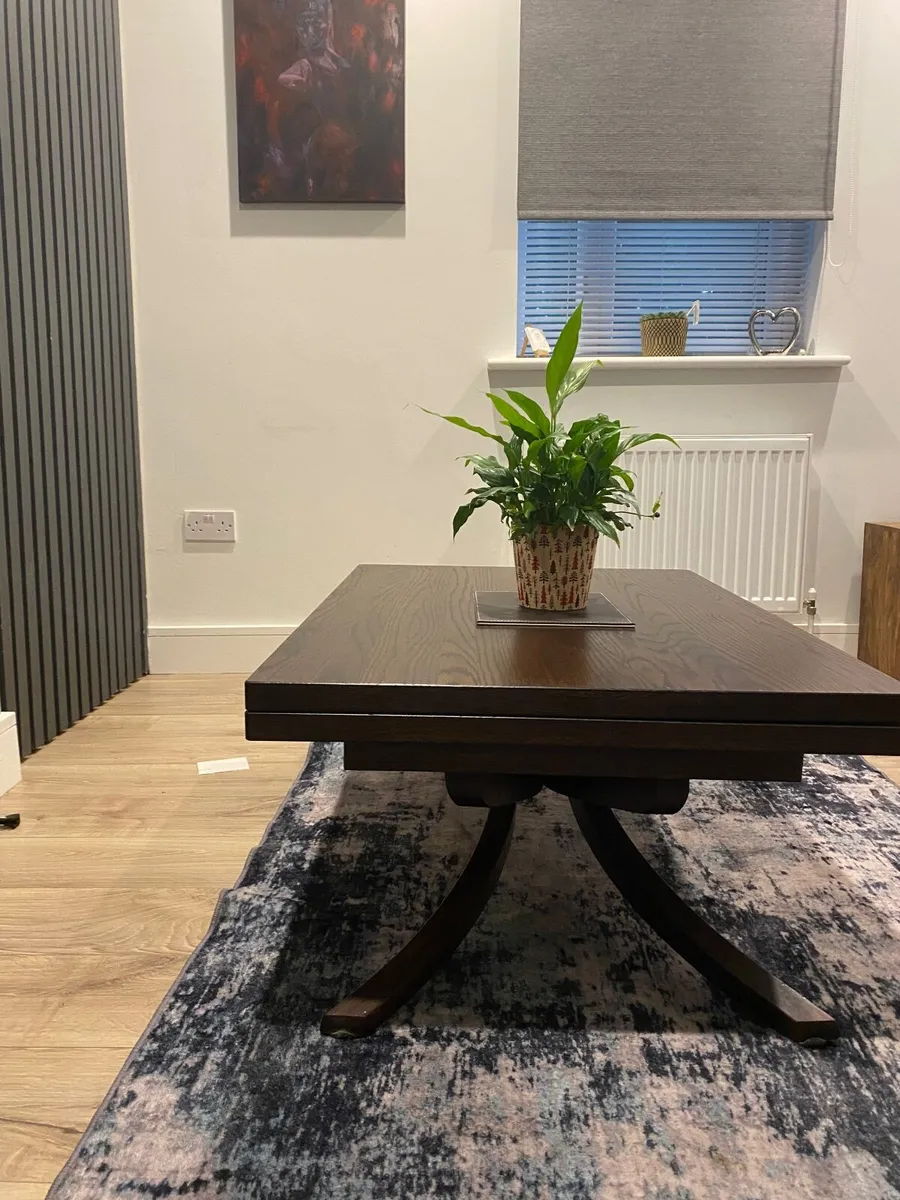 Convertible Coffee/Dining Table  Adjustable Height - Image 3