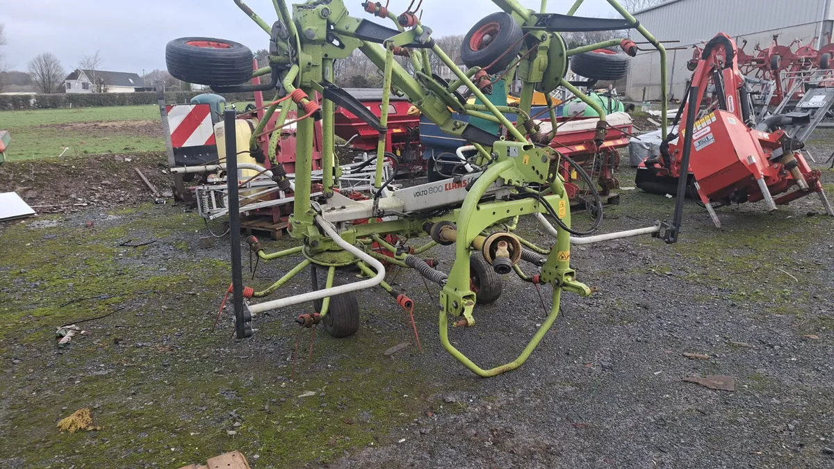 Claas Volto 800 tedder - Image 3