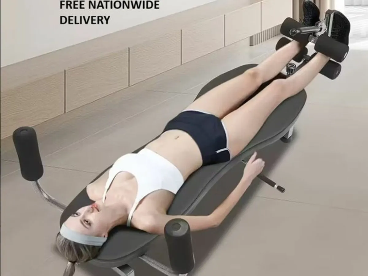 Adjustable Back Stretch Inversion Traction Decompr - Image 1