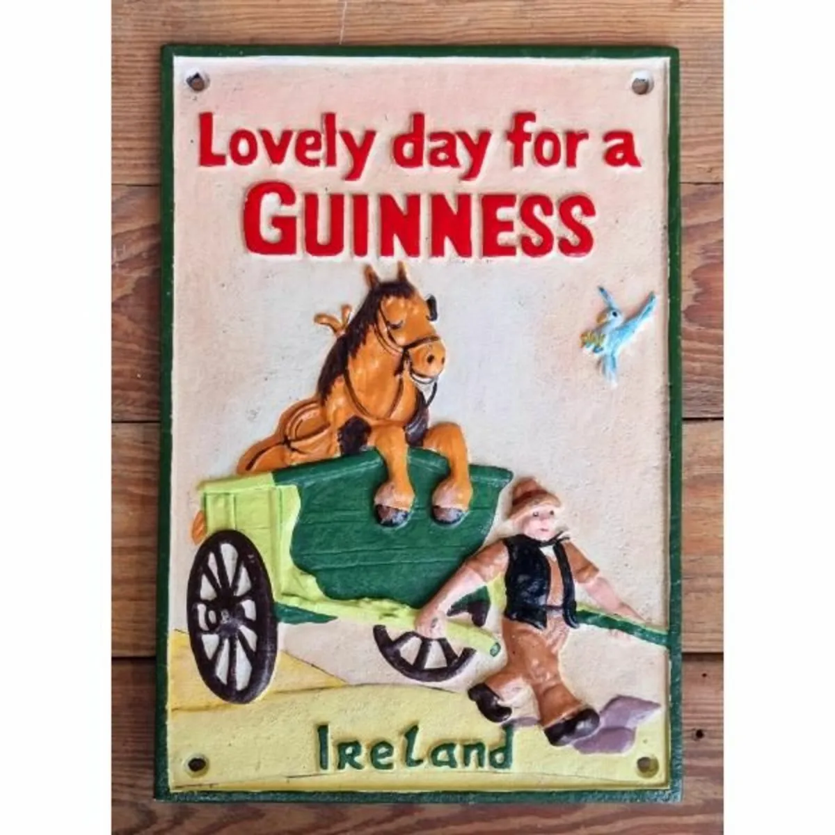 Guinness Horse and Cart Cast Iron HS659