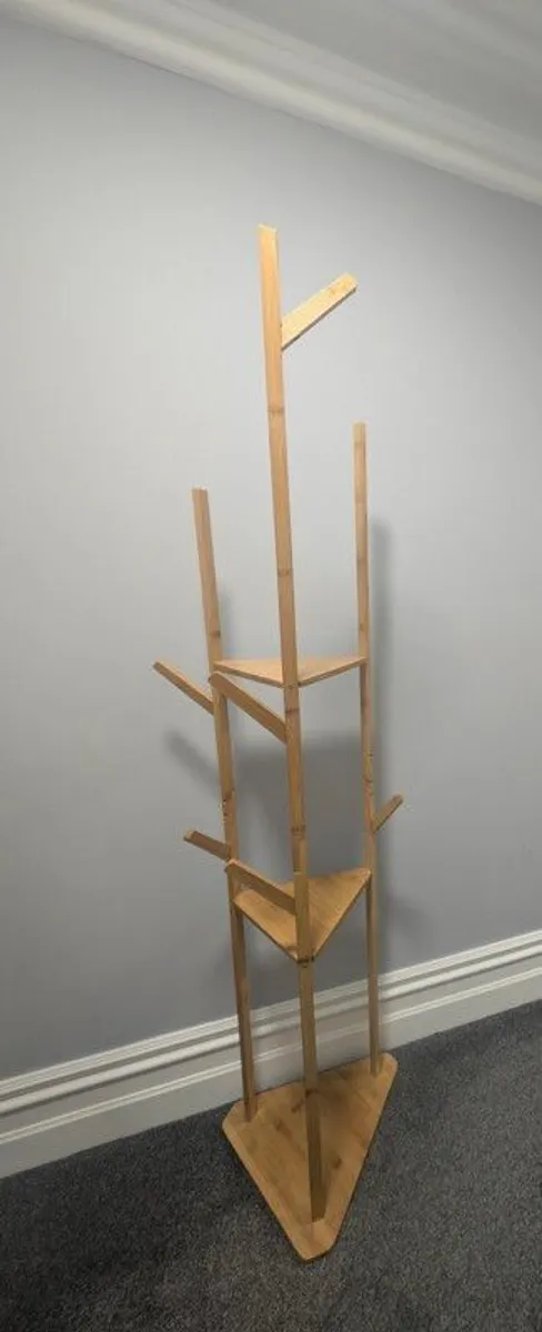 Clothes hanger rack shelves - Image 2