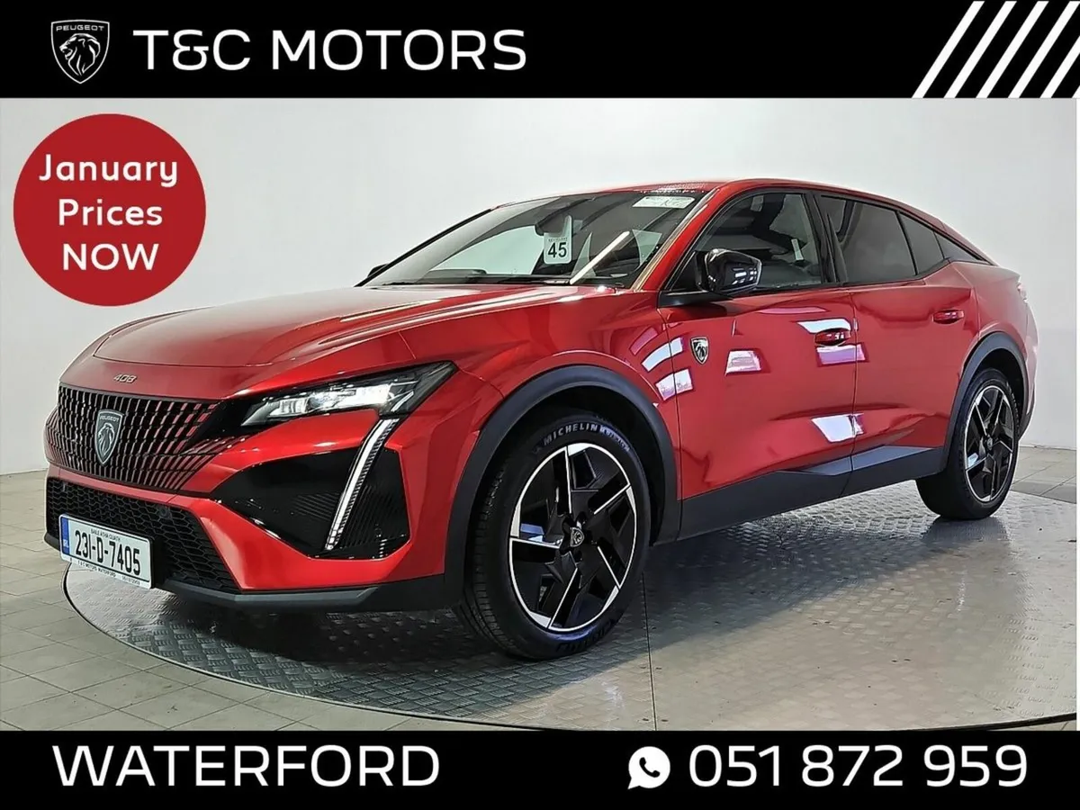 Peugeot 408 GT Model, Power Tailgate, 19" Diamond - Image 1