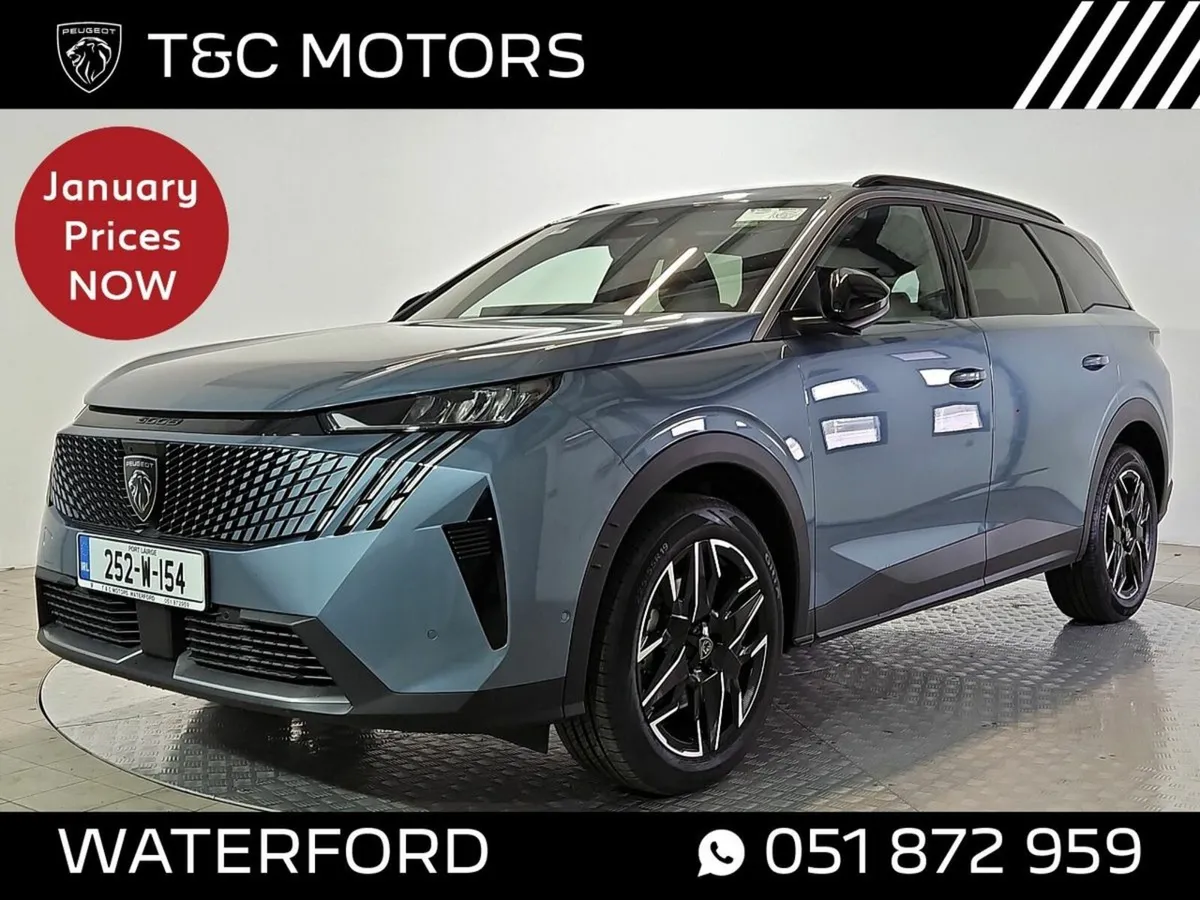 Peugeot 5008 Ex Demo - Allure Hybrid - Front & Rea - Image 1
