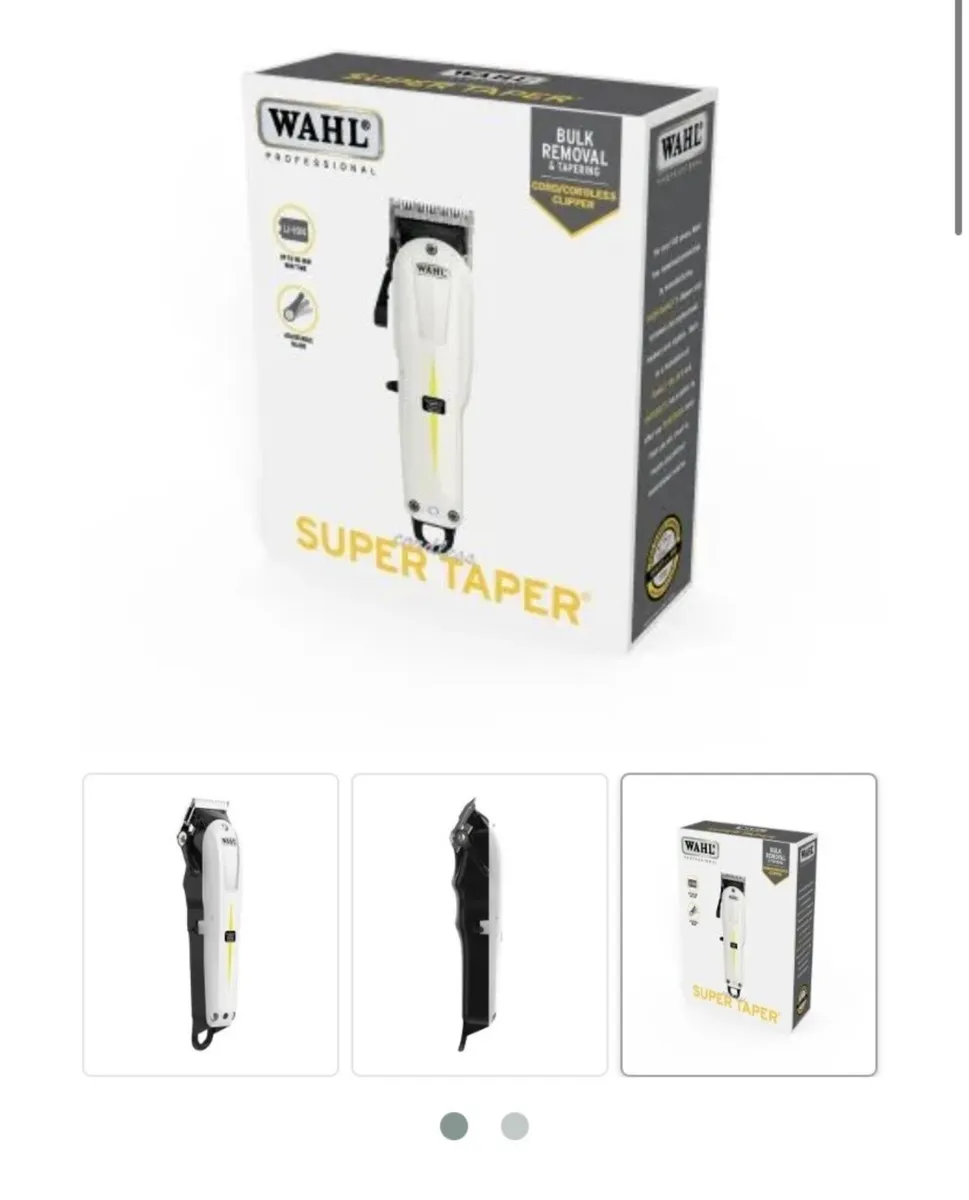 Wahl cordless clippers