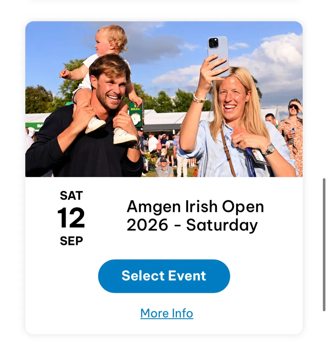 Amgen Irish Open 2026 Tickets - Trump Doonbeg
