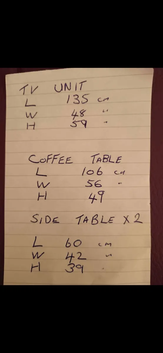 TV unit and tables - Image 4