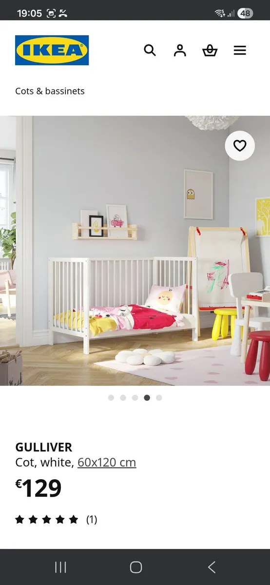 Ikea cot - Image 3