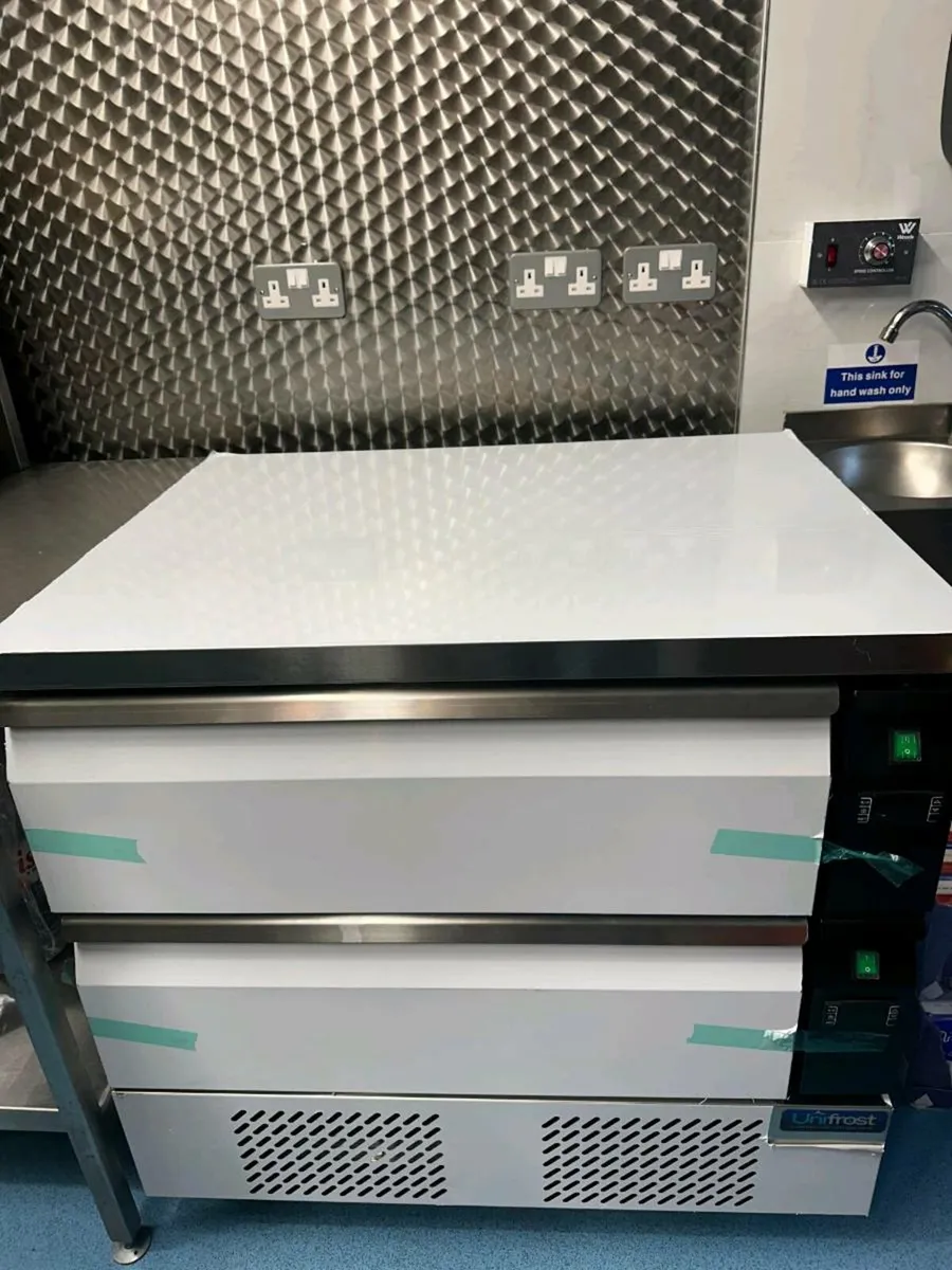 Unifrost Chiller-Freezer Chef Base Two Drawers - Image 1