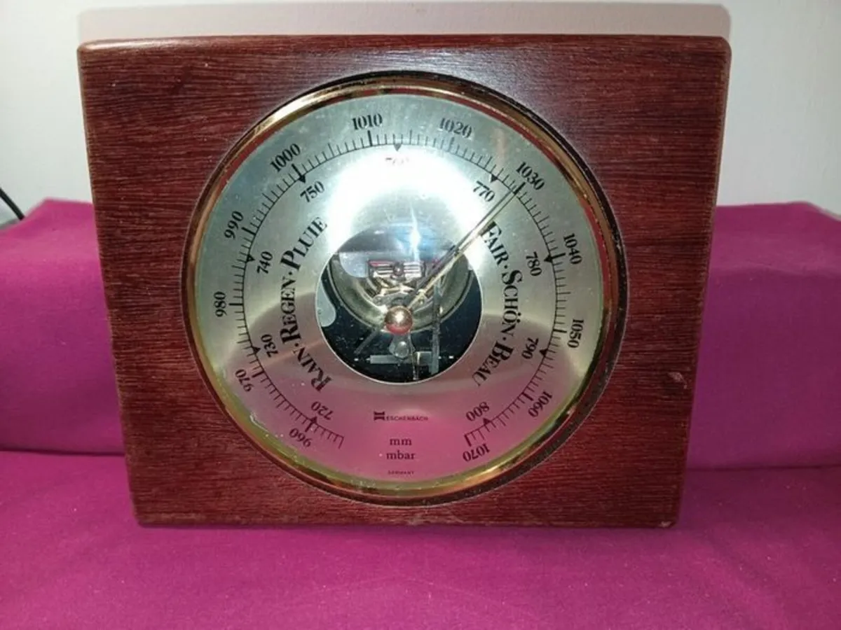 Rare Eschenbach Germany Barometer good working /o - Image 2