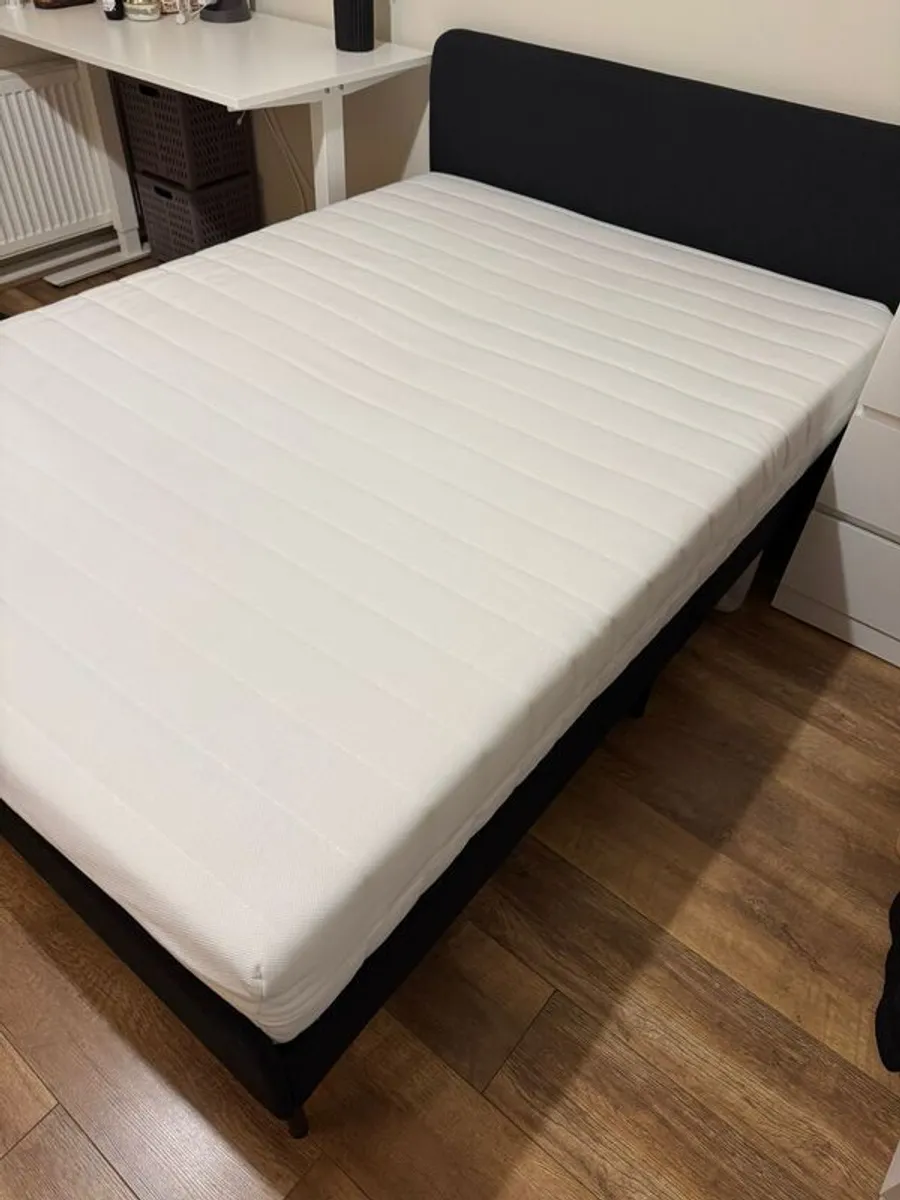 Double Bed & Mattress - Image 3