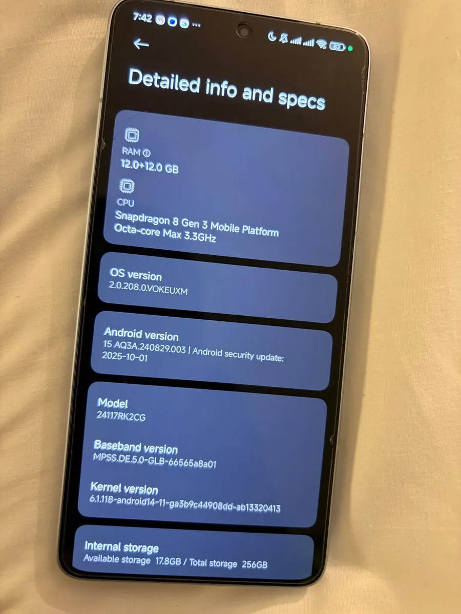 Poco F7 pro 12gb/256gb dual sim - Image 4
