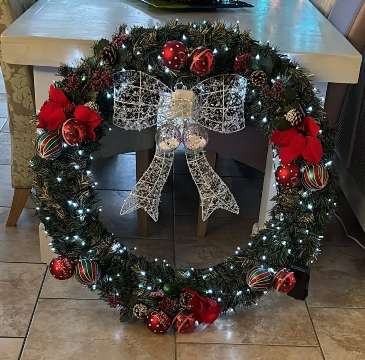 Christmas wreaths (90cm / 3 feet diameter) - Image 3