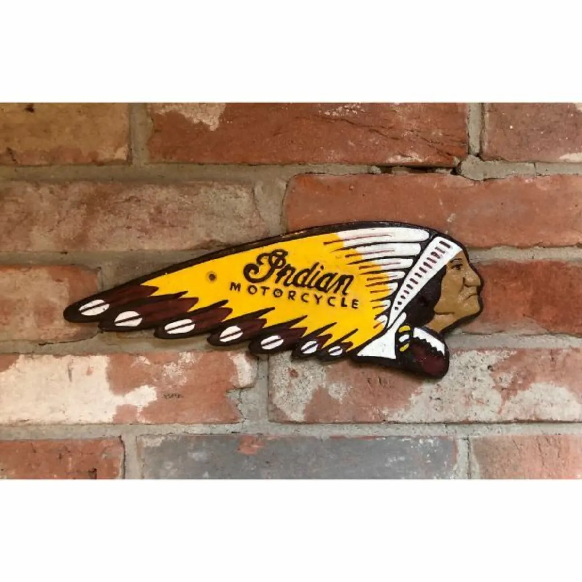 Indian – Motorcycle – Purple and Yellow – HS200