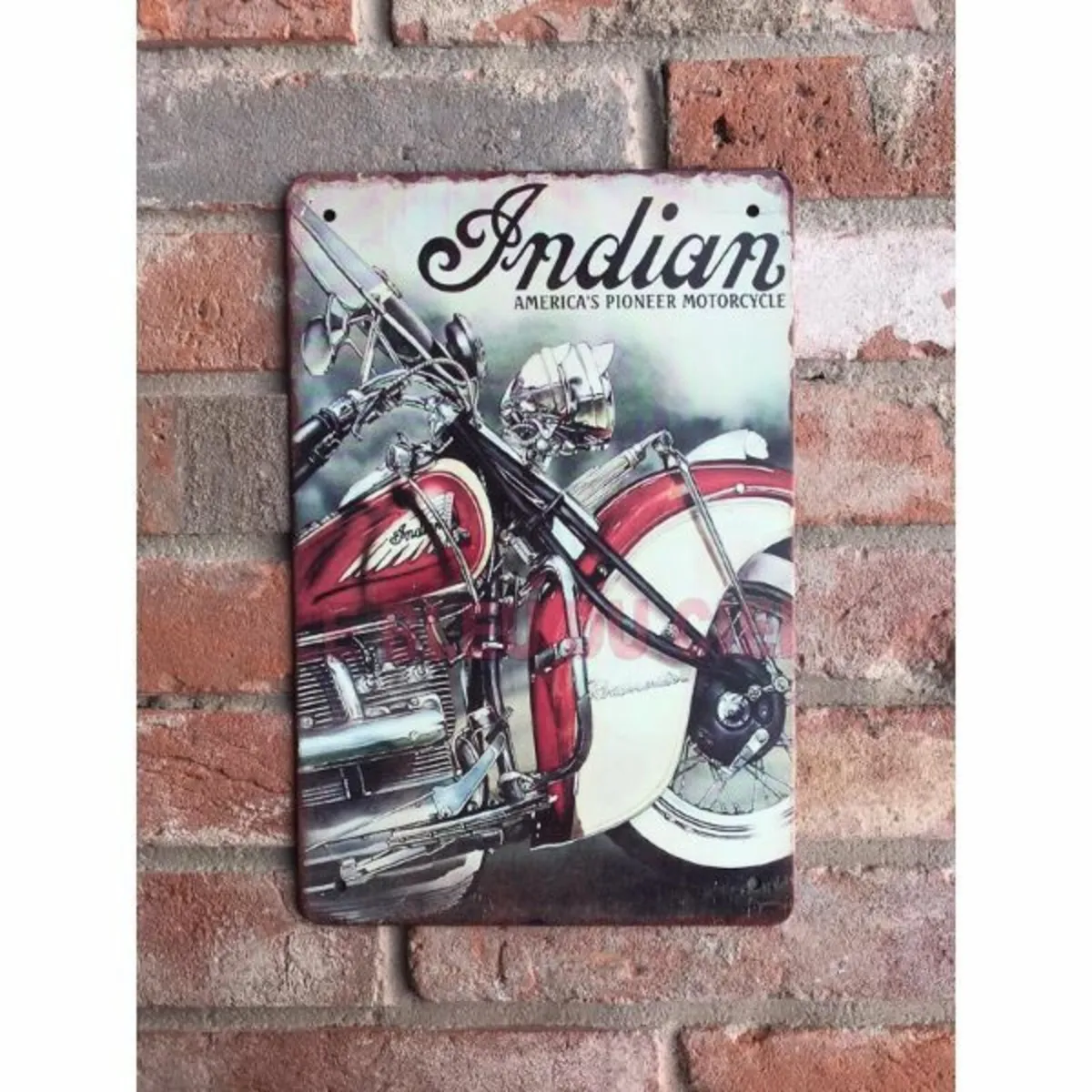 Indian – Pioneer – Red Motorcycle – HS201