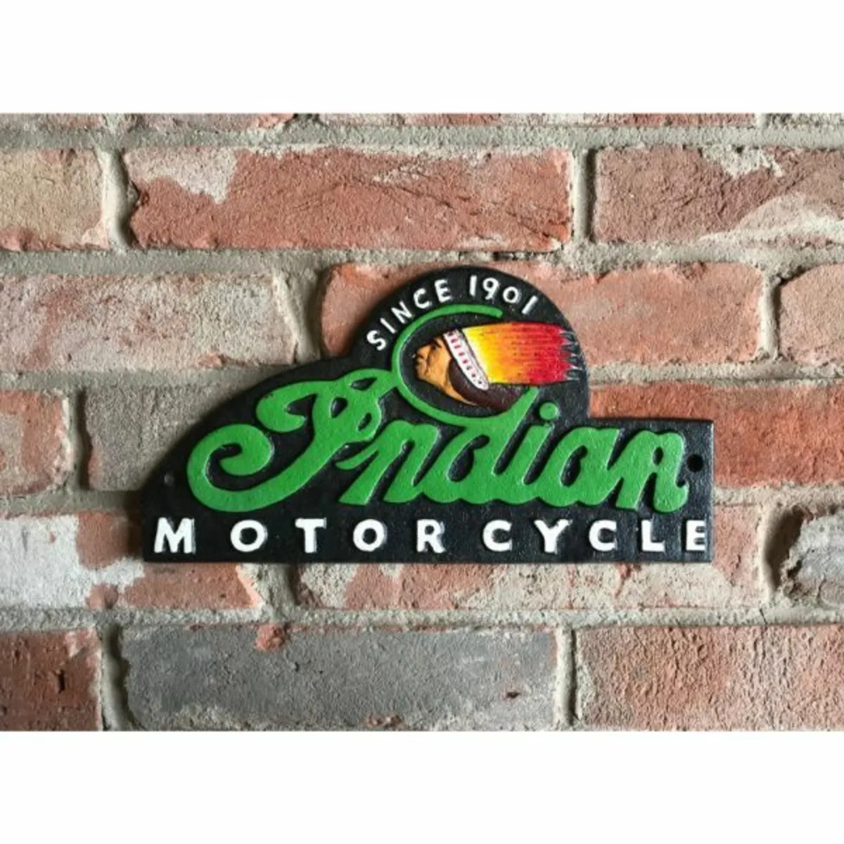 Indian Motorcycle – Green Head – HS199