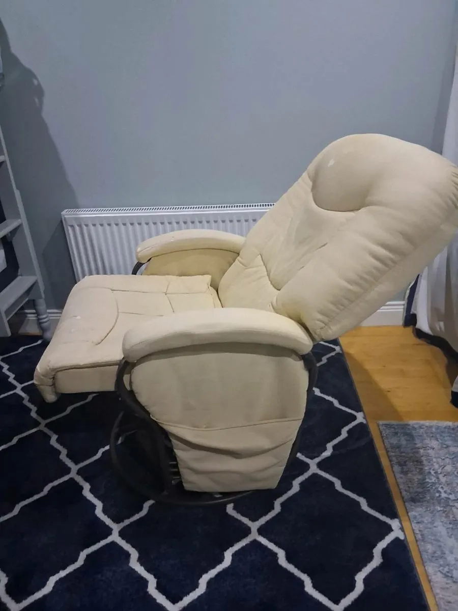 Recliner Swivel Chair Cushioned Comfortable - Image 2