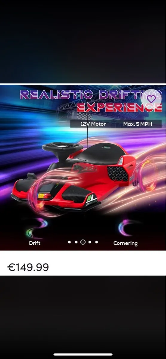 2 x Cohill Electric Drift Cars - Image 3