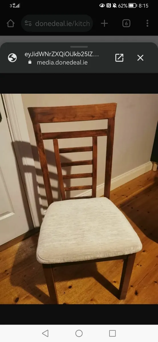 5 dining chair set - Image 1