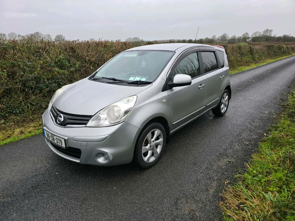 2009 Nissan Note 1.4 Petrol New Nct 01/2027 - Image 1