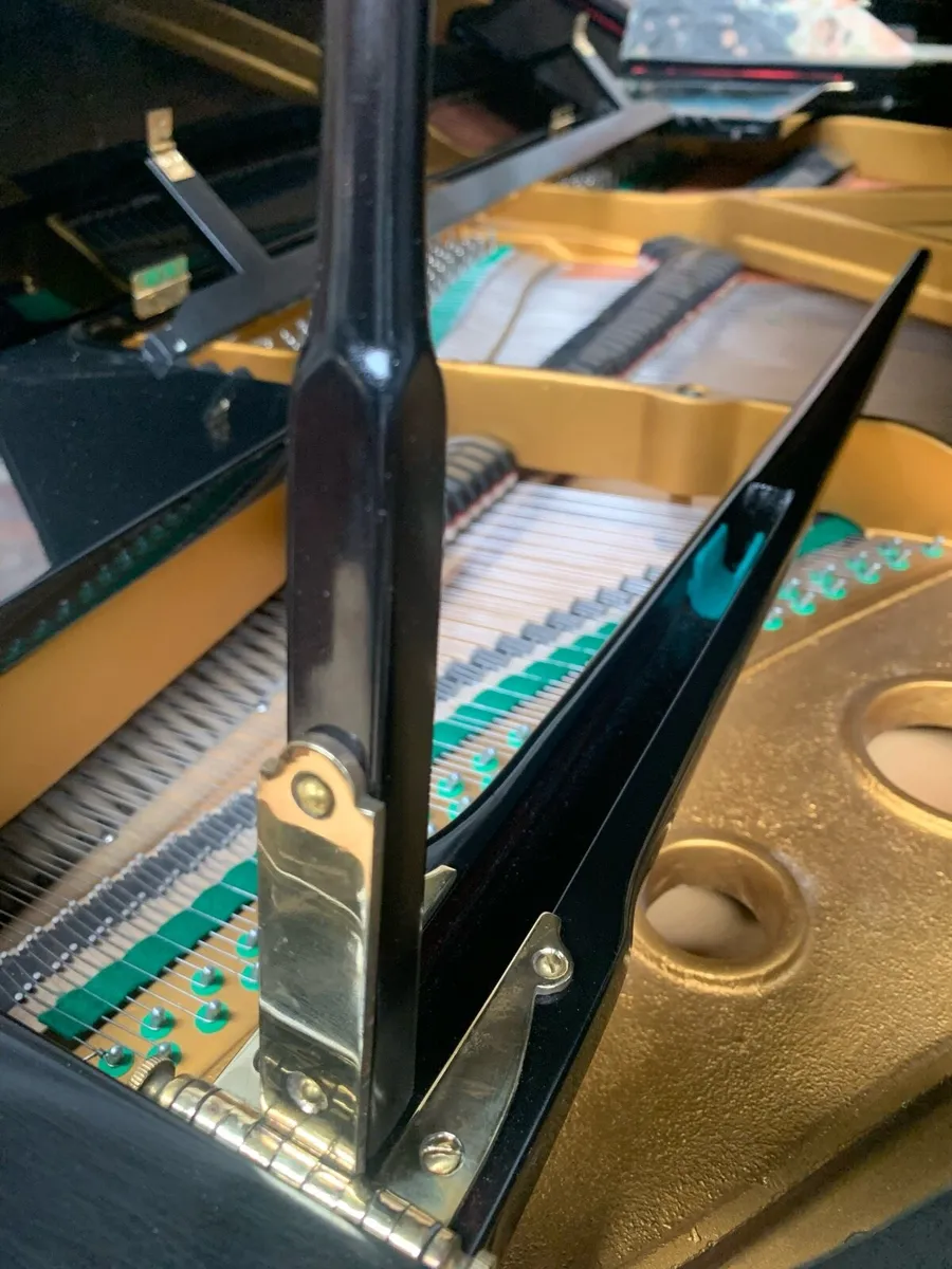 Weinbach black 5ft grand piano reconditioned - Image 4