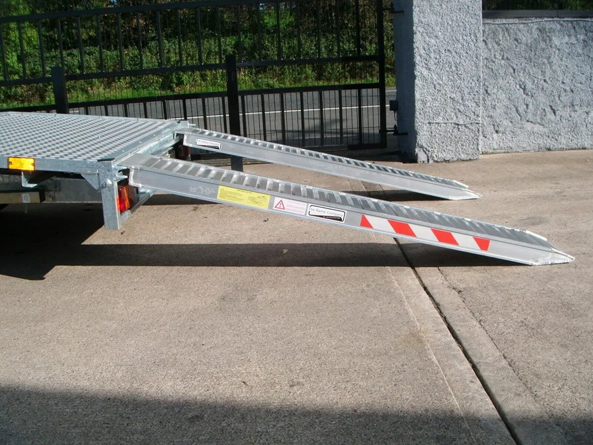 Aluminium ramps 3 tonne