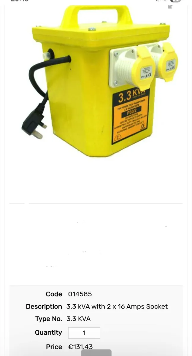 3.3kva transformer. - Image 4