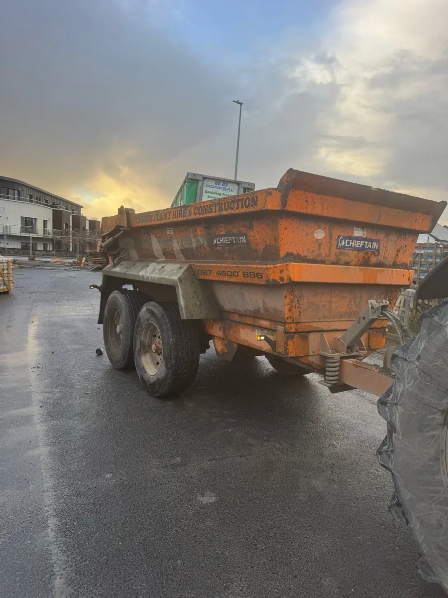 14 ton chieftain dump trailer - Image 1