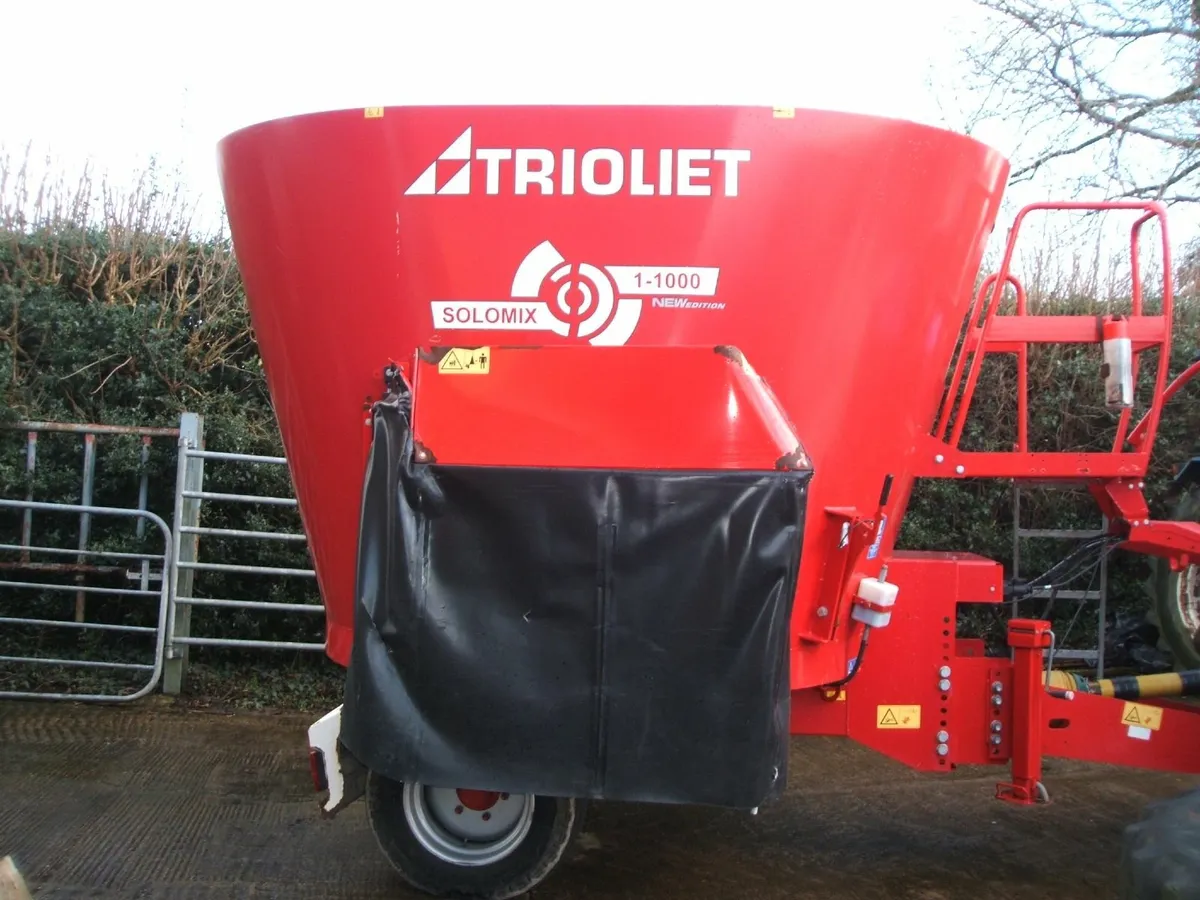 2018 Trioliet Solomix diet feeder - Image 1